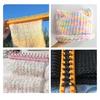 1 or 2 Set Knitting Tool Round Rectangular Knitted Loomed Set Knitting Frame For DIY Hat Scarves Easy Crafting Solution