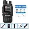 Baofeng 5R Mini Walkie Talkie Dual PTT Bluetooth APP Programming Grey Black Multi Band AM Wireless Copy Frequency Two Way Radios