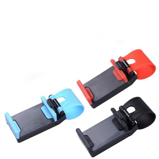 Универсальный автомобильный держатель для телефона на руле — фото 6