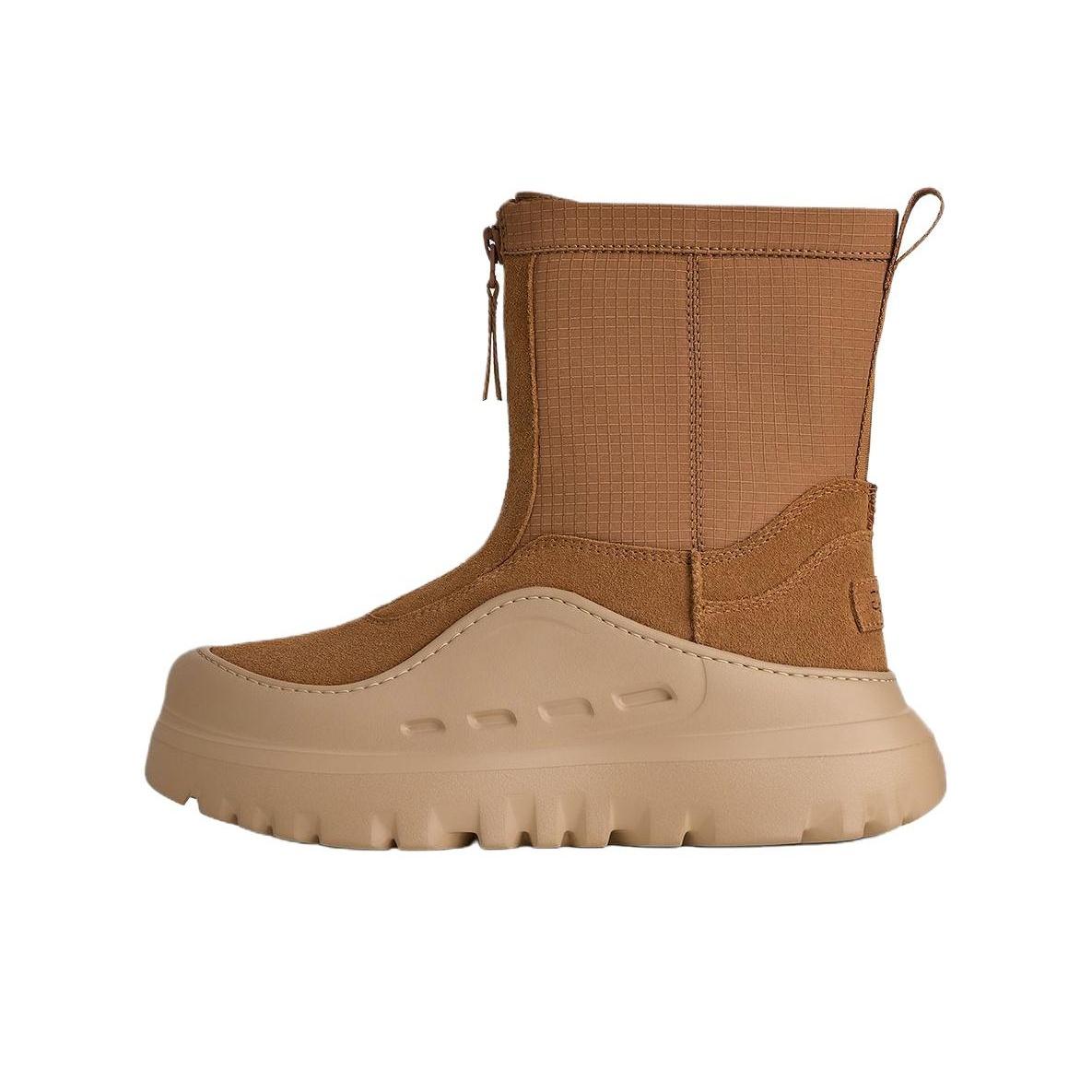 UGG Peakmod Кожаные Ботильоны на Молнии Универсальные Ботильоны Унисекс Коричневый 1171371-CTMS 41