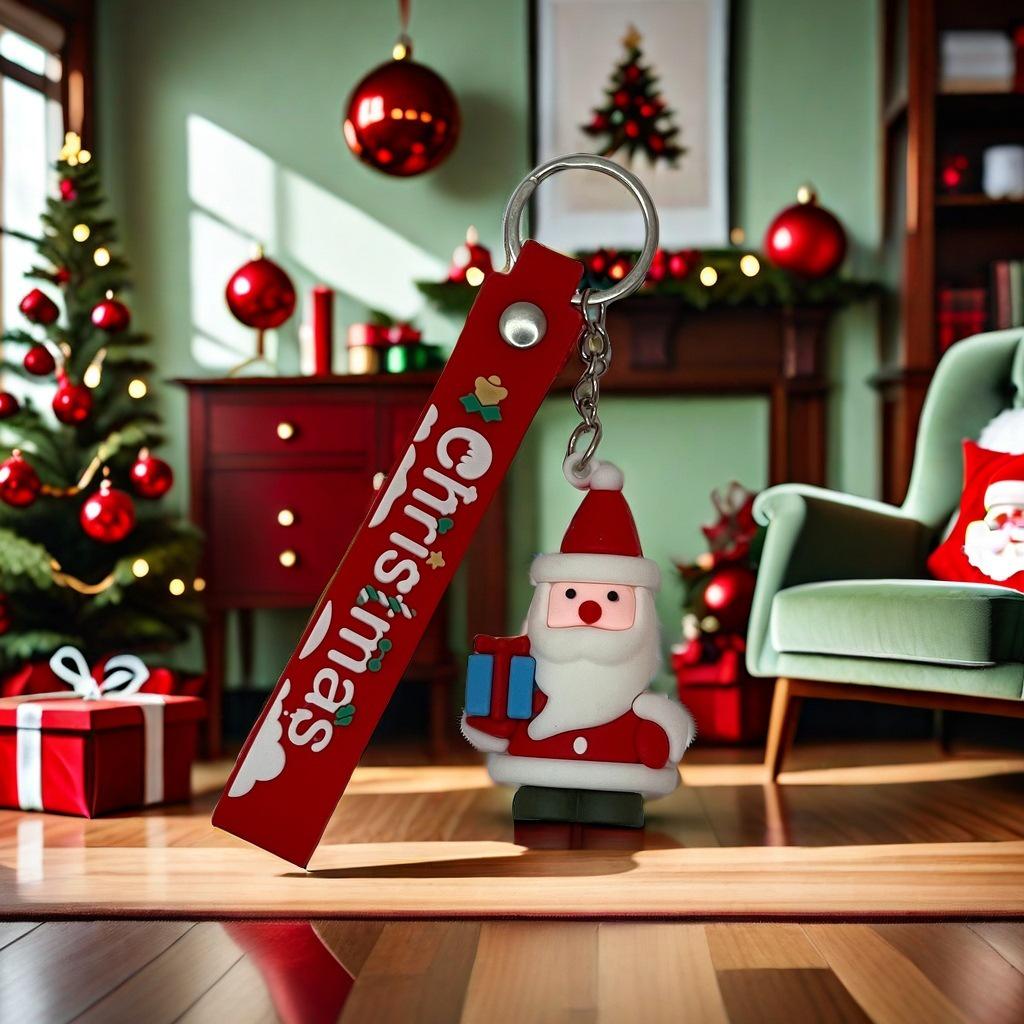 Adorable Santa Claus Christmas Keychain | Portable & Exquisite Gift