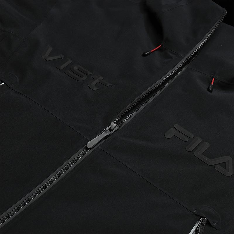 Fila Explorer Removable Three-In-One Minimalist Casual Sports Outdoor Comfortable Two-Piece Set Waterproof Windproof Warm Jacket A11M617729FBK