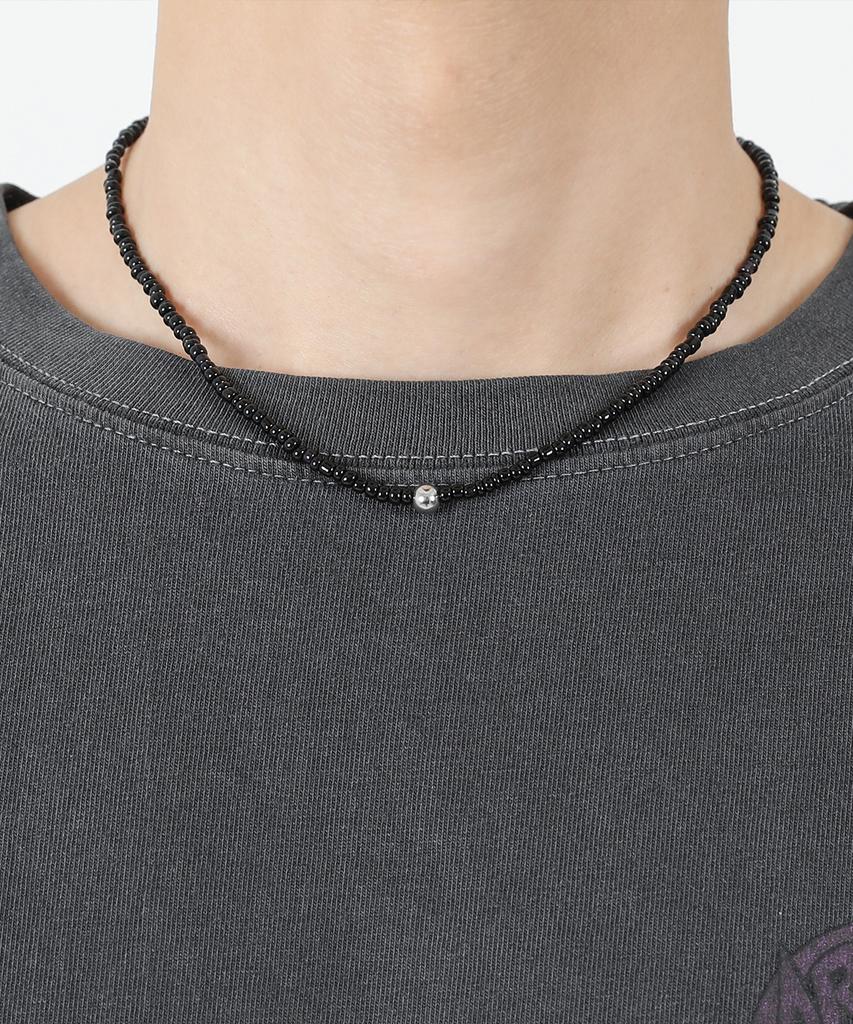 Arcane Funk Ball Point Black Necklace