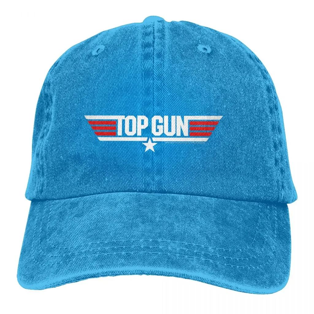 Top Gun Classic Stars Stripes Retro Movie Baseball Caps Peaked Cap Sun Shade Cowboy Hats for Men Trucker Dad Hat