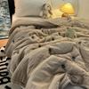 Machine Washable Summer Quilt Embroidery Air-Condition Bedding Cream Color Cooling Thin Comforter