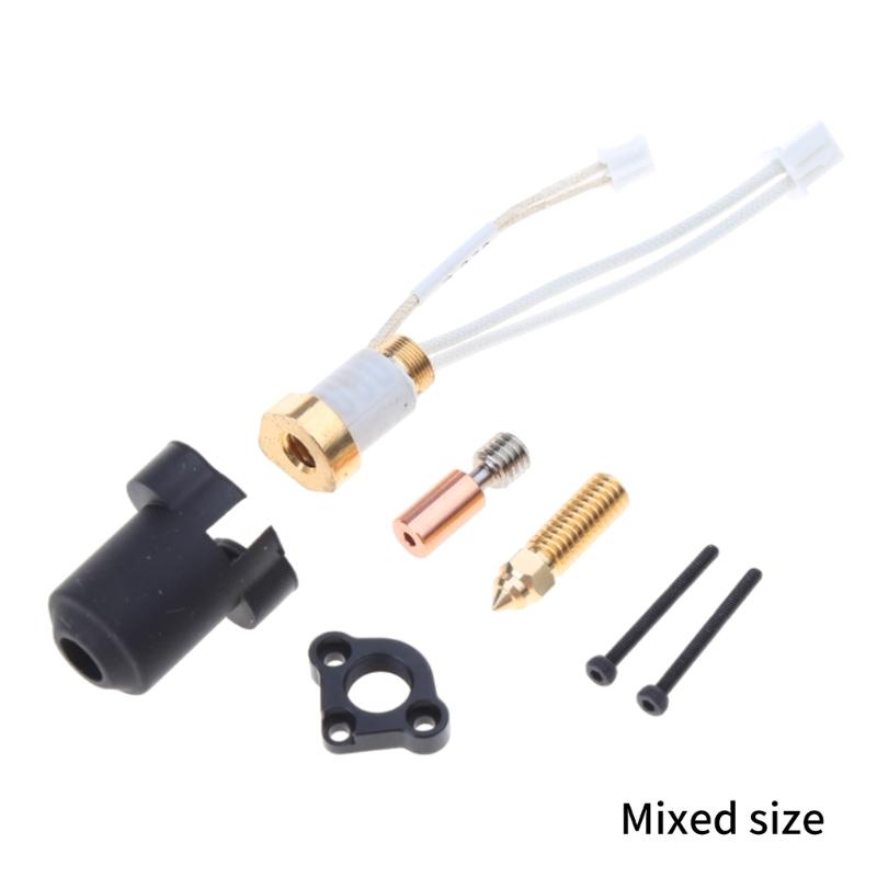 Oppdatert Hotend-sett For K1 300C Høytemperatur Hotend 3D-skriver Keramisk Varmeblokk-sett Høyhastighetsutskrift