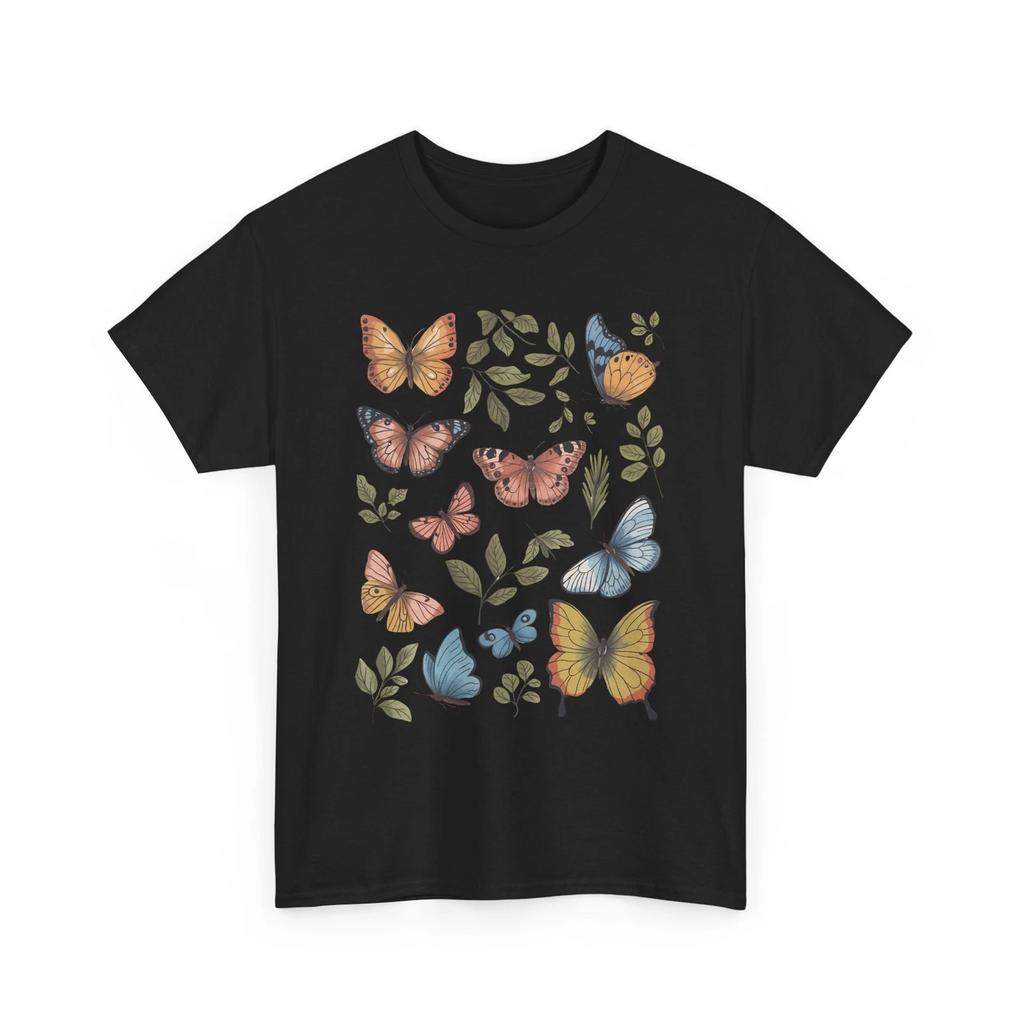 Butterfly Graphic Tee Stylish Casual T-Shirt | Trendy Fashionable Cool Print