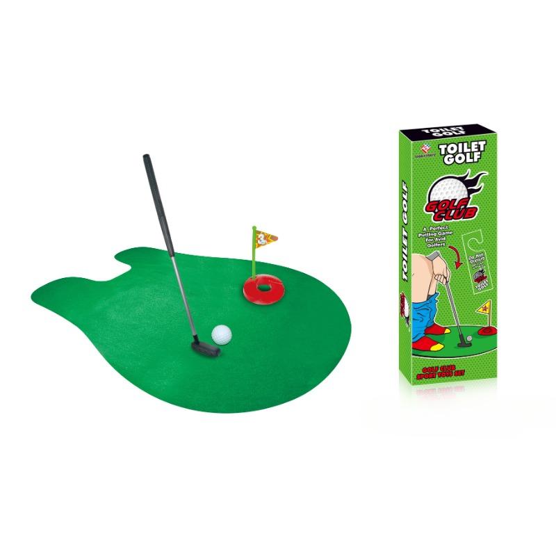Cezhraničná detská toaleta Golf Športové Fitness ihrisko Set Push-putter Mini Toalet Golf Toalet
