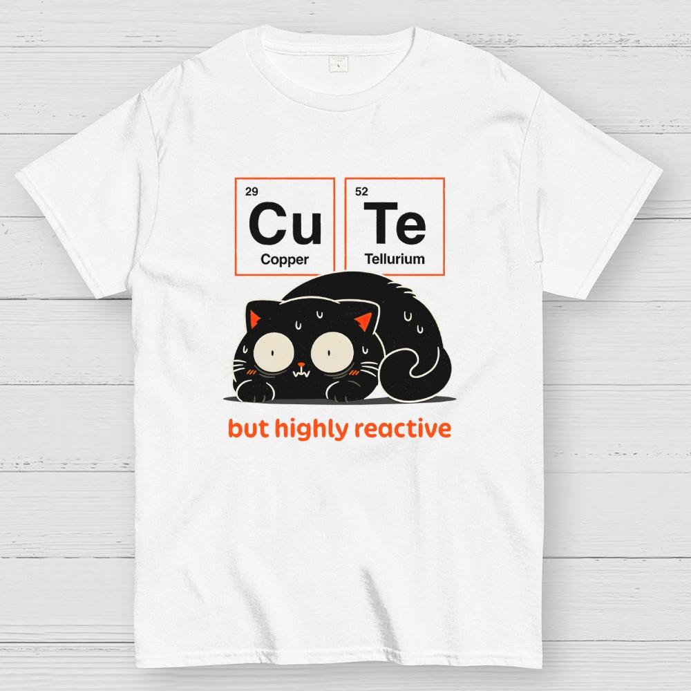 Cute but highly reactive Cotton Summer Casual Cool Loose T-Shirt