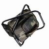 Portable Ice Chair Cooling Seat Ice Stool  Foldable Insulated Ice Pack Stool with Dual shoulder Straps  Perfect for