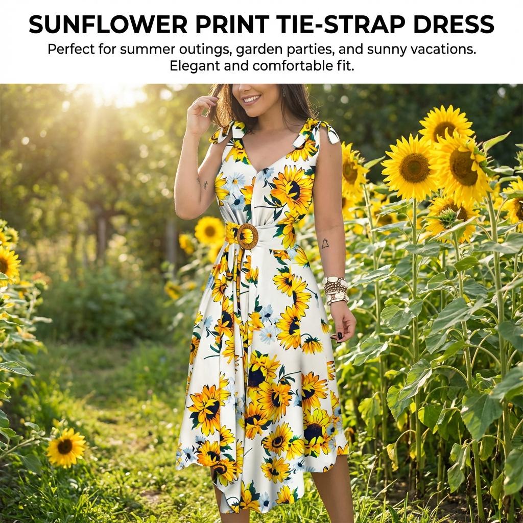 Women Dress With Belt Large Swing Slim Fit Long Skirt For Casual And Formal Occasions