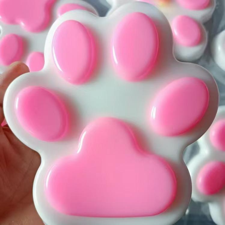 

Супер большой мак кошка коготь Pinch Le Flocking Gloff супер мягкий TPR мягкий клей декомпрессионный клапан игрушка в наличии розовый