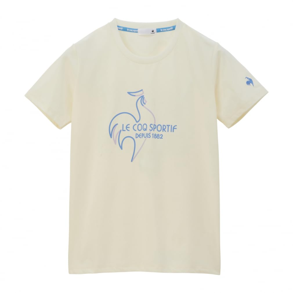 

Солнцезащитная футболка с коротким рукавом Coq Heranka, быстросохнущая, эластичная, с защитой от УФ-лучей, охлаждающая, QMWXJA01 EWH [Le Sportif], (UPF50+), СОЛНЦЕЗАЩИТНЫЙ КРЕМ,