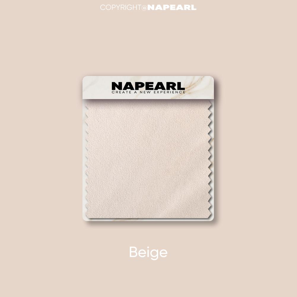 

1 шт. NAPEARL 70-80% затемняющие несколько однотонных окрашенных штор для гостиной, спальни, мягкая занавеска, домашний декор W150cm x L260cm бежевый