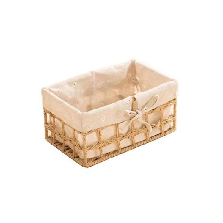 

Stylish Paper Rope Woven Storage Basket Large Capacity Organizers for Organizing Miscellaneous Items Home or Office S