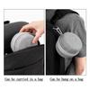 EVA Hard Shell Zippered Single Watch Travel Case Portable Storage Organizer Shock-Resistant Waterproof Smartwatch Container Box