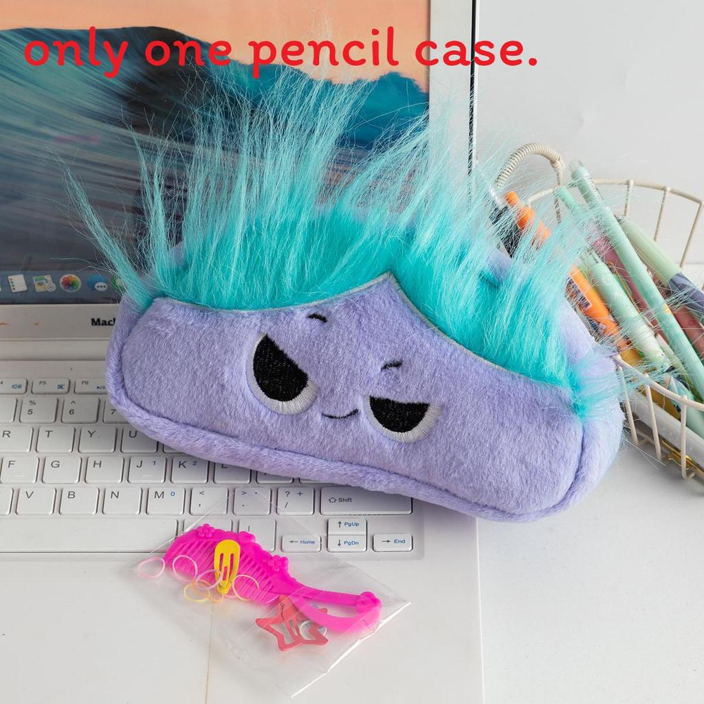 Cute Plush Stationery Organizer With Big Storage Space For School And Home