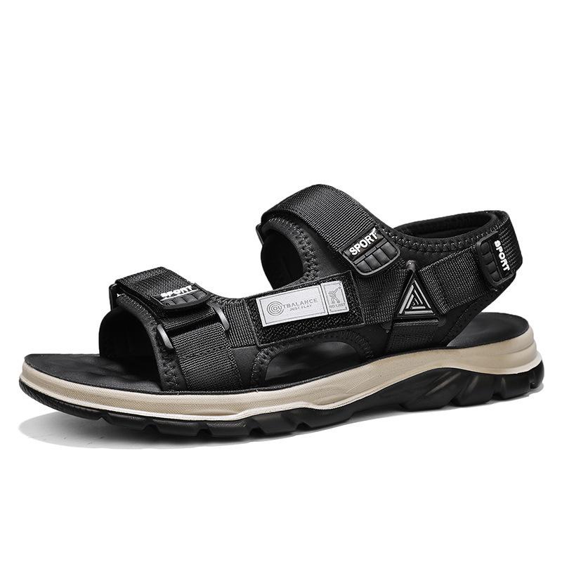 

Новые повседневные сандалии, износостойкие, из коровьей кожи, с перфорацией, папины, повседневные, пляжные, модная обувь 39