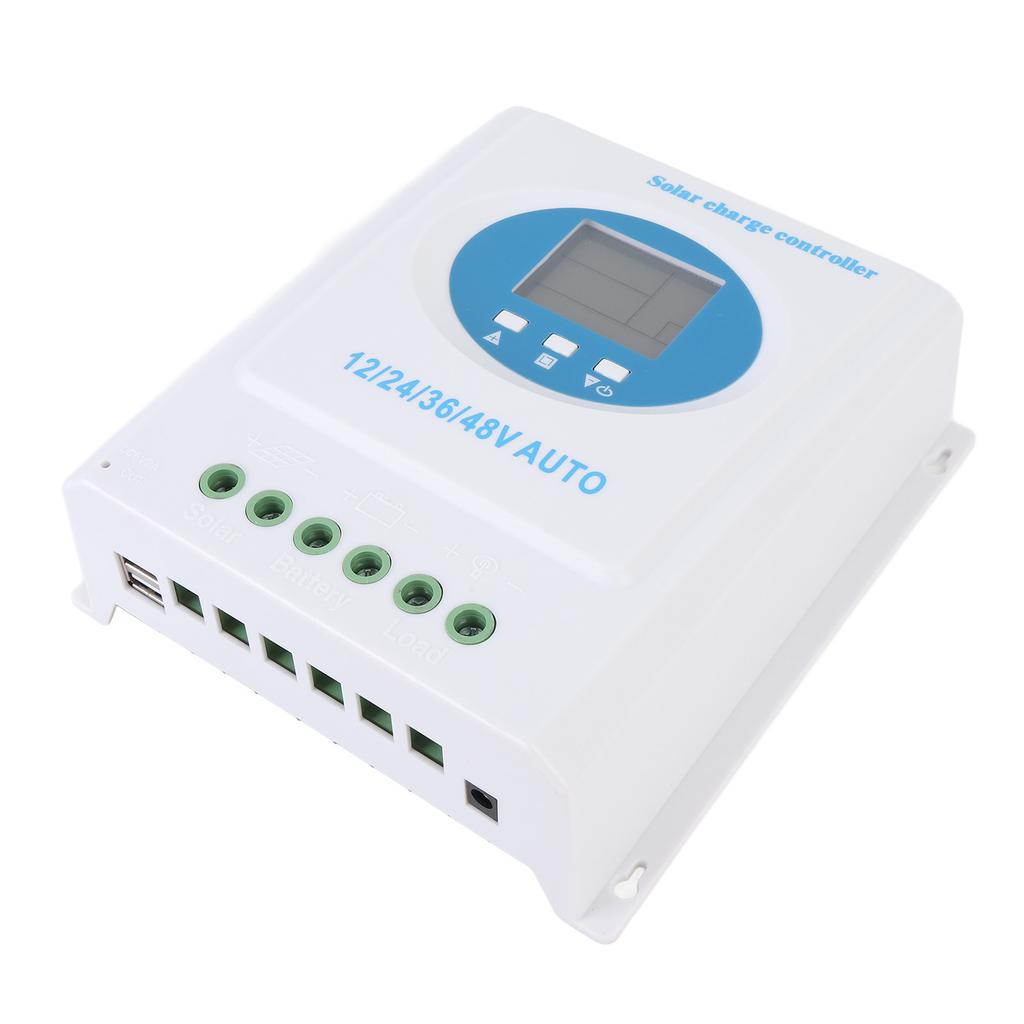 MPPT Controller Solar Charge Controller 12V 24V 36V 48V Intelligent RV Solar Panel Battery Regulator for Boat Yacht