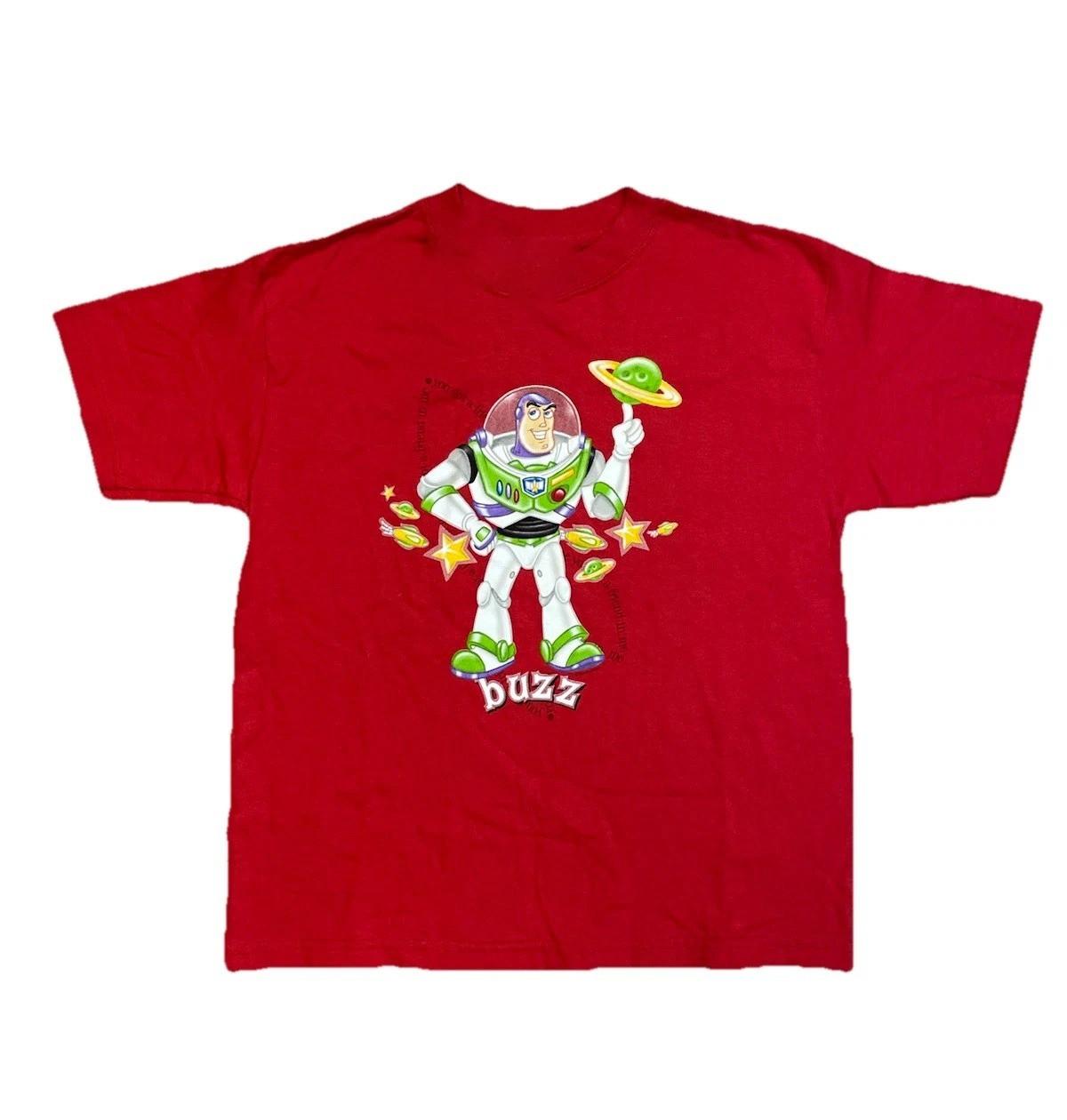 90s Disney Toy Story Buzz Lightyear Graphic T-Shirt Size S-5XL DTG Reprint S