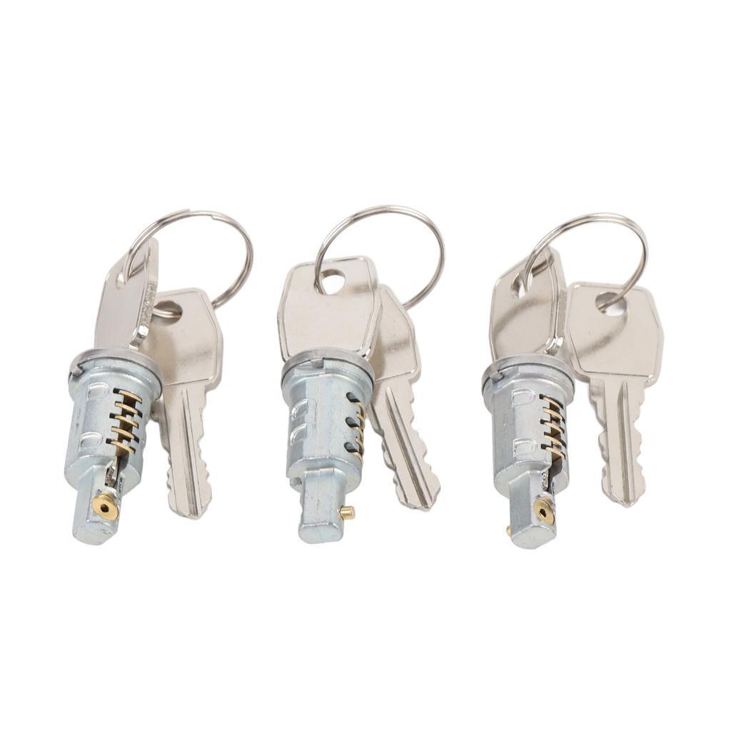 Door Lock Barrel Set MTC6504 Metal Strong Structure Front Door Lock Barrel Kit with Keys for Defender 90 110 130