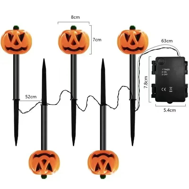 Halloween Pumpkin Lantern Solar Energy Lantern Garden Lawn Courtyard Waterproof Landscape Decoration Lantern Festival Lantern