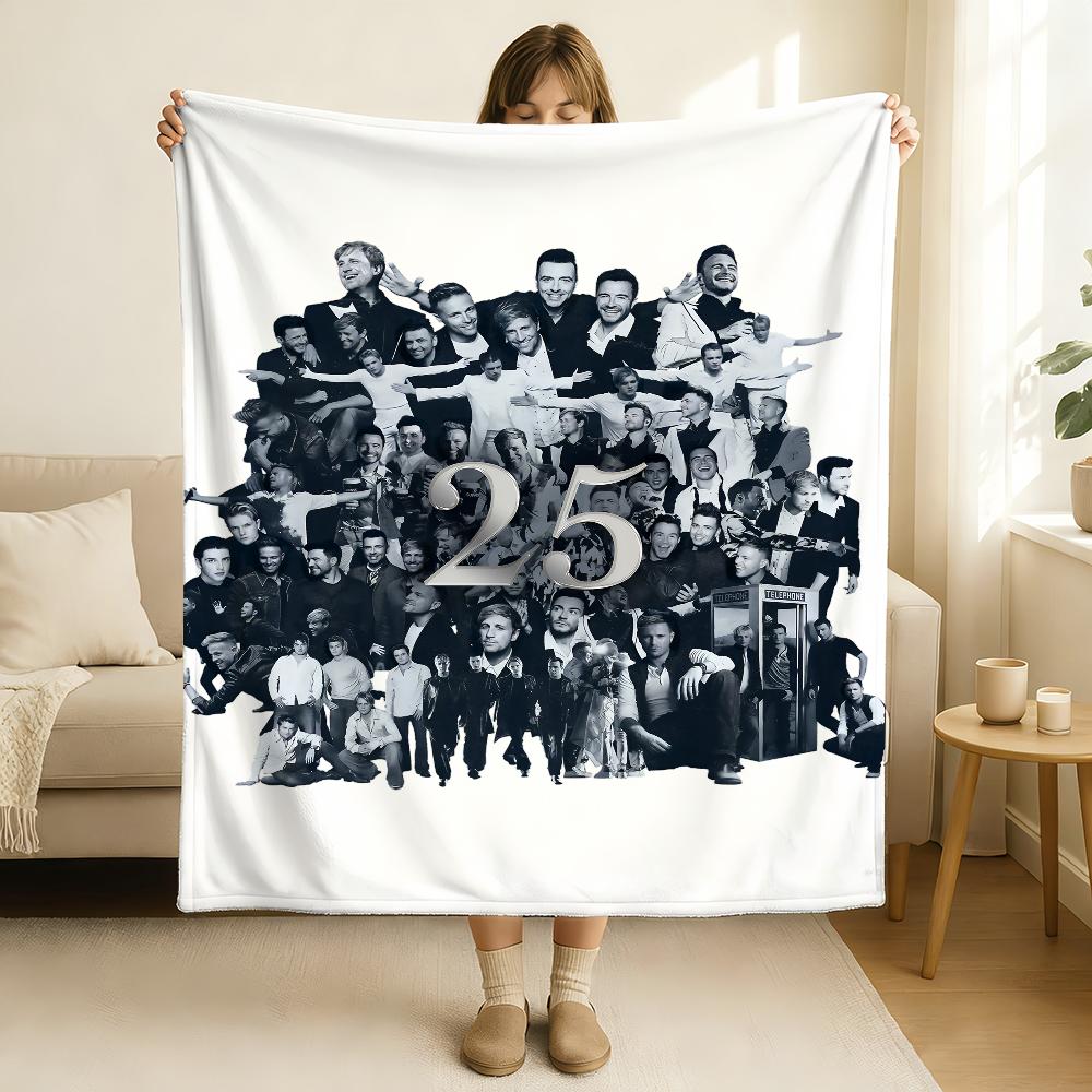 Band W Westlife S Teppe Mykt og Hudvennlig For Sofa Seng Lur Teppe Helår Dyne