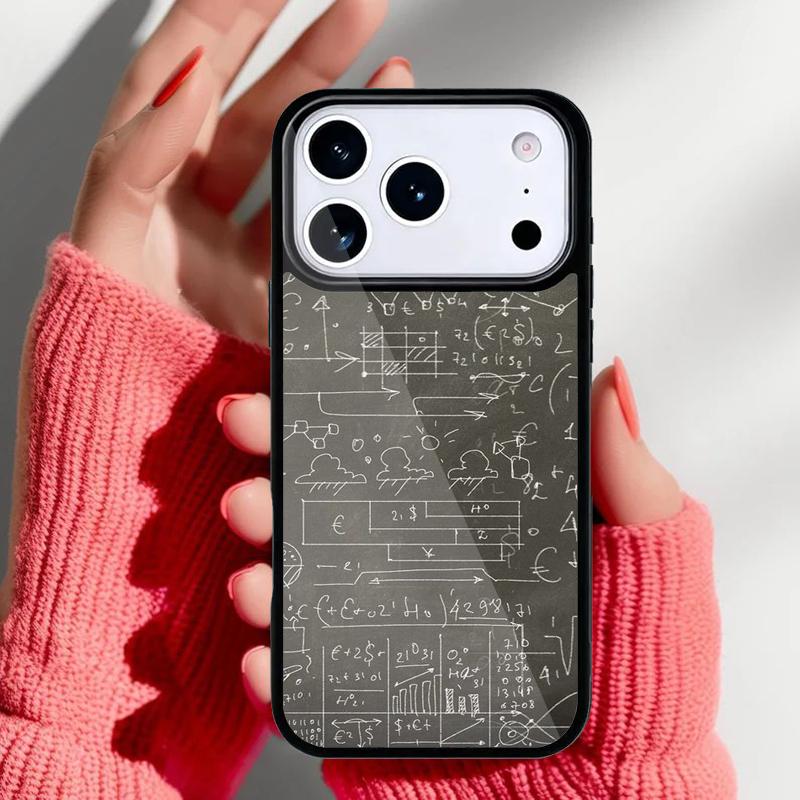 Funny Math Formulas Equations Phone Case for iPhone 17 16 15 14 13 Pro Max Back Cover for 12 11 Pro Coque