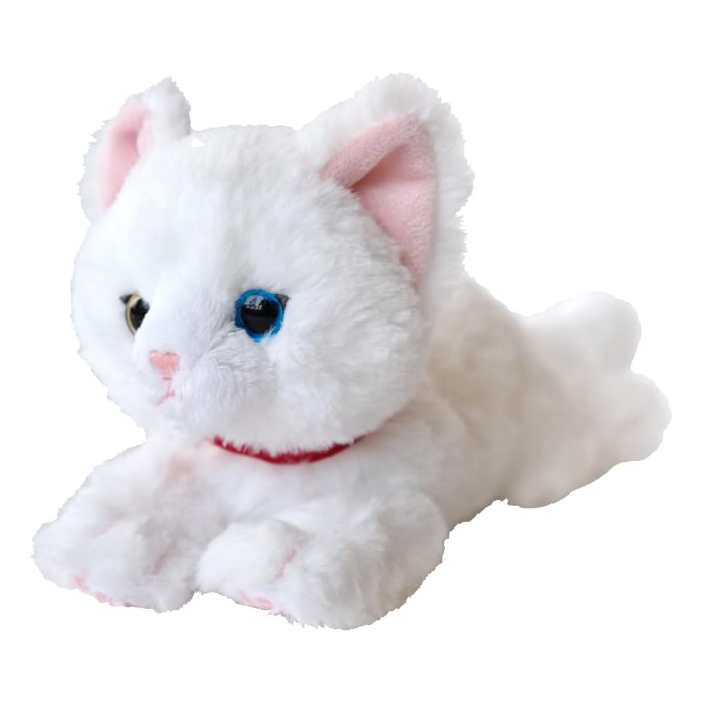 

Sanlemon Odd-Eyed Cat Plush Toy 11x29x12cm Cute Animal Stuffed Toy