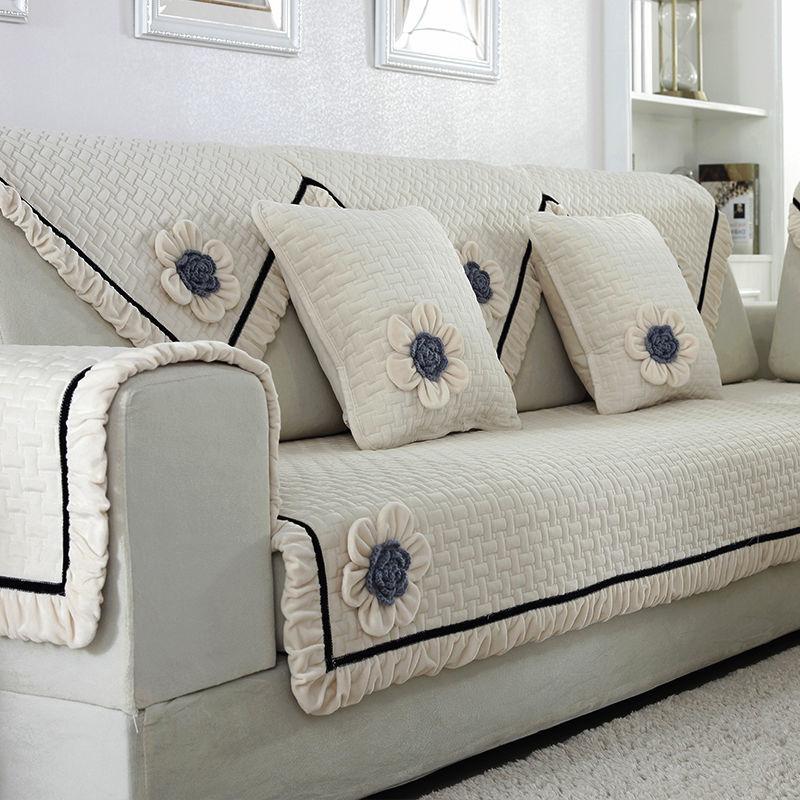 Новый утолщенный плюшевый диван-подушка — фото 5