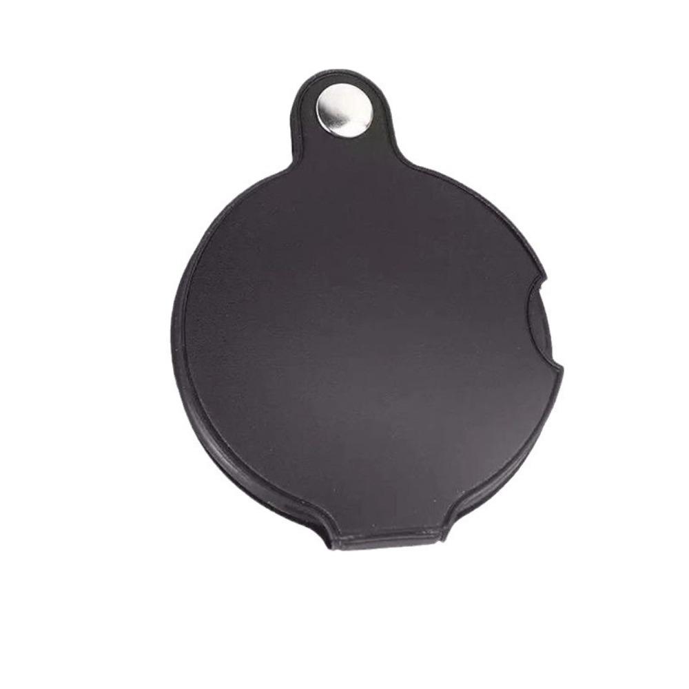 Handheld Small Magnifying Glasses Leather Protective Case Folding Magnifying  Reading
