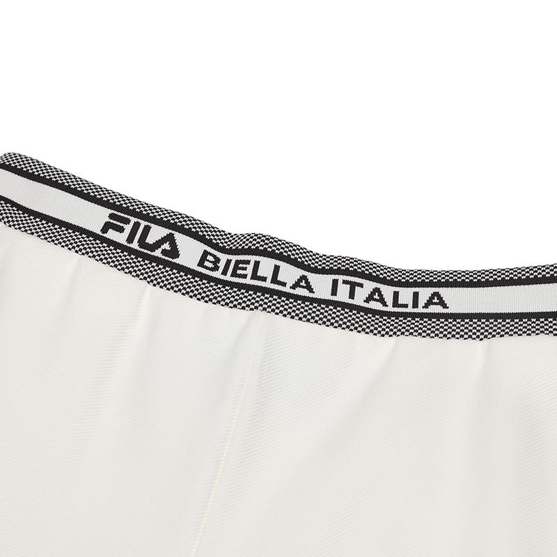 Fila Heritage Fashion Versatile Knitted Straight Leg Casual Pants Women Bottoms Light-Beige F11W518608F-IV