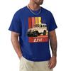 Camiseta de Hombre Retro Land Cruiser FJ40 Jdm Humorística 100% Algodón Camiseta Manga Corta Velocidad Máxima Coches Camisetas Tops