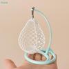 1:12 Scale Mini Hanging Swing Chair,Dollhouse Wicker Egg Hammock, Miniature Furniture for Doll House Decor