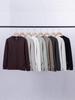 Men's Raglan Hoodie: Casual Round Neck, Long Sleeve, Plus Velvet, Thickened Base Layer for Spring, Autumn, and Winter.