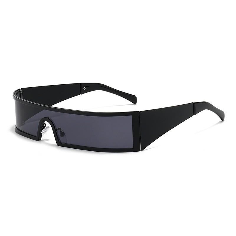 Cyberpunk Sunglasses Metal Frame Uv400 Sunshade For Fashionable Travel And Outdoor Activities