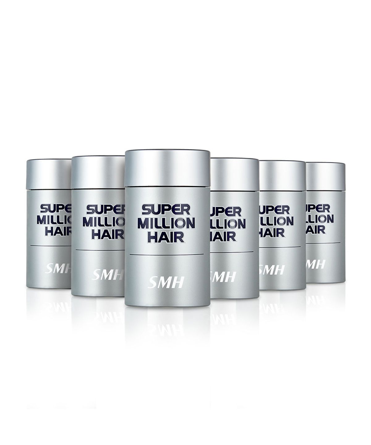 6 packs of 25g hair powder dark brown