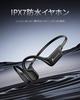 Slopow Bone Conduction Bluetooth Headphones, Open-Ear Wireless Earbuds with Type-C Fast Charging, Waterproof and Lightweight, No Ear Blocking, Air