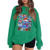 Women's Fashion Long-Sleeve Pullover Sweatshirt With Fun Movie-Themed Print