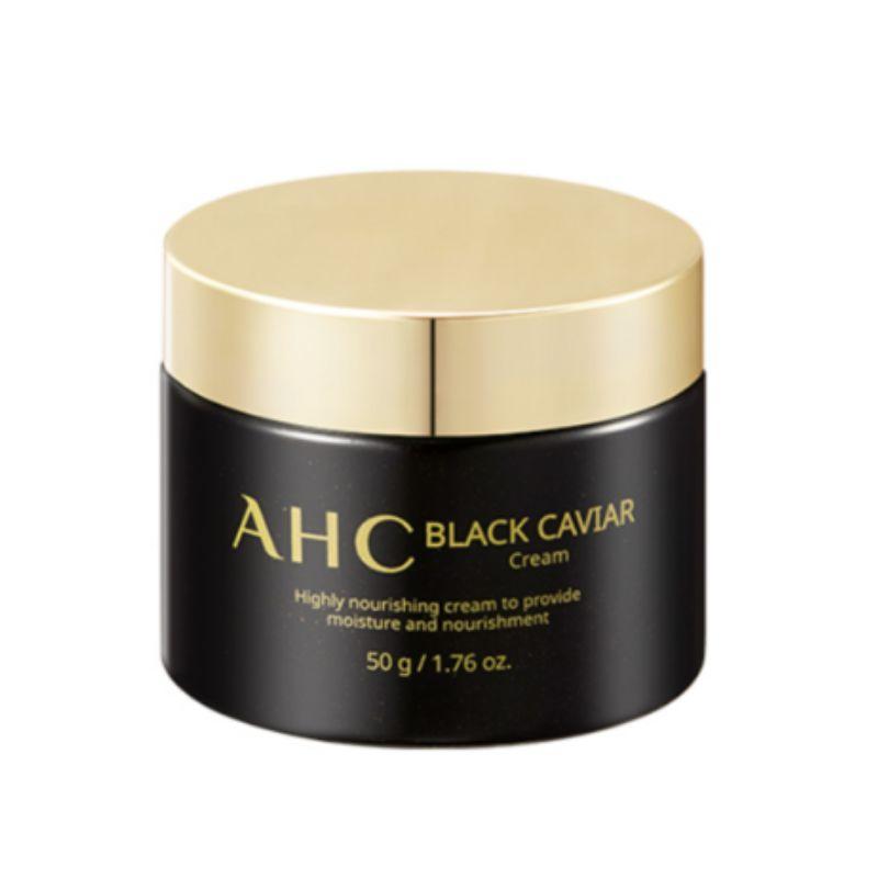 AHC Black Caviar Nourishing Face Cream 50g Anti Aging Hydrating Korean Skincare