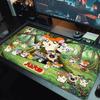 Hamtaro Anime Color Mouse Pad Large Gaming Table Cushion Non-slip Laptop Tablet Big Mousepad XXL Mat Mini PC Playmat With Lock Edge