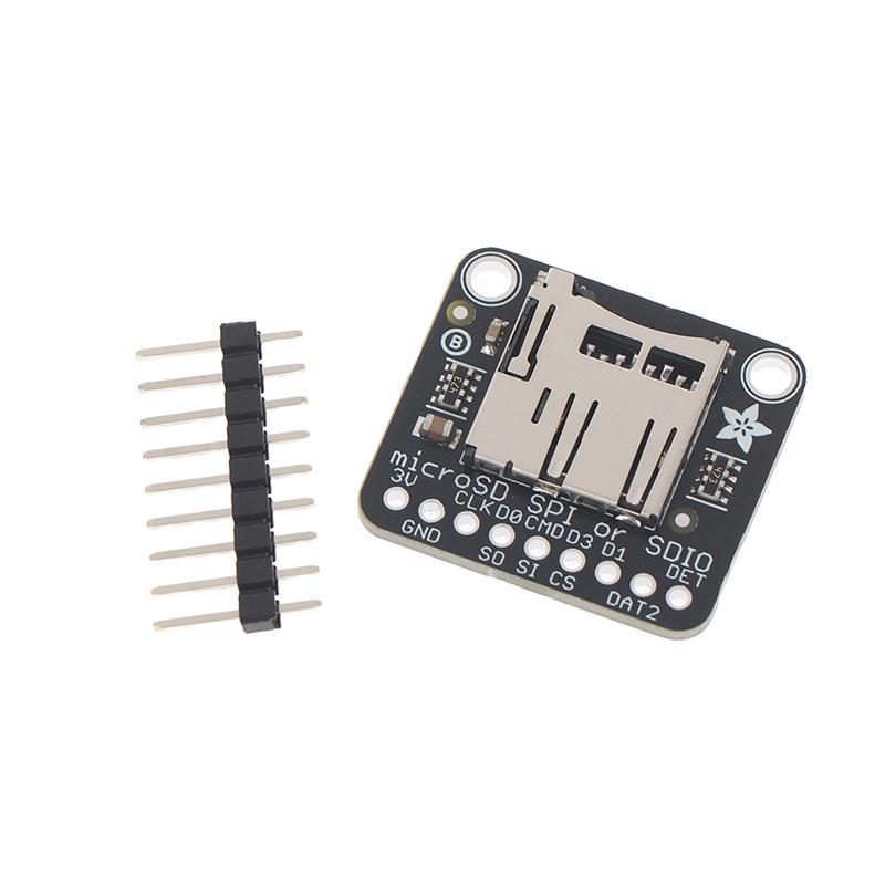 

1 шт. 4682 Adafruit Модуль розгалуження Breakout для карт Micro SD SPI або SDIO Тільки 3В