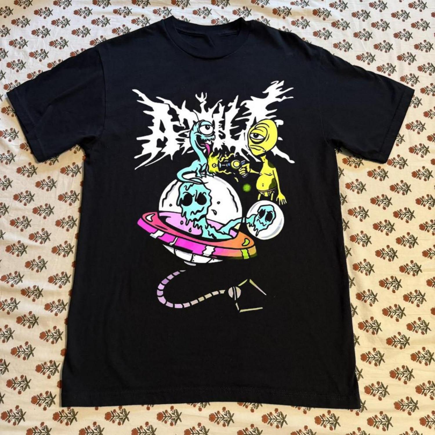 

New Attila Poster Tour Band All Size S To 5XL T-shirt MD1252 Unisex T-Shirt S чёрный