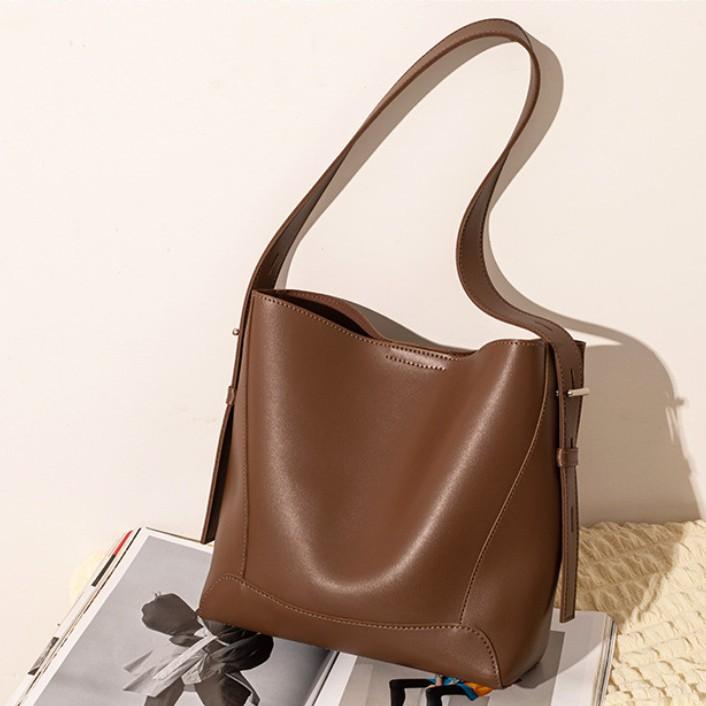 Fashion Bucket Bag, Niche Design, Commuting Shoulder Bag, Fashionable Crossbody Bag
