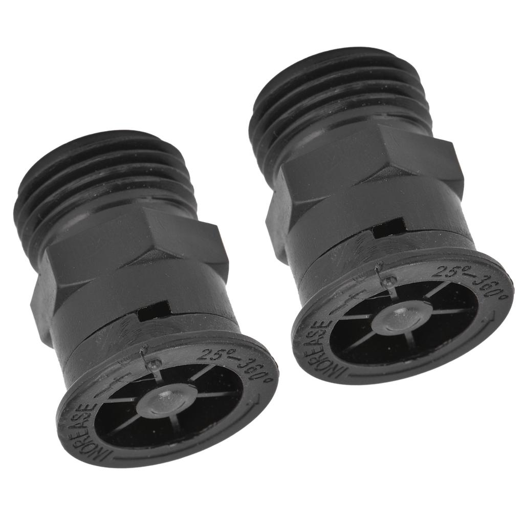 2Pcs Sprinkler Nozzle G1/2 External Thread Plastic Sprinkler Irrigation Garden Lawn Supplies