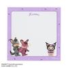 Sanrio Netflix MY MELODY & KUROMI KUROMI Square Memo Japan NEW