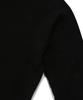 COLUMBIA UNIVERSITY 1754 Crown Overfit Round Sweater Black