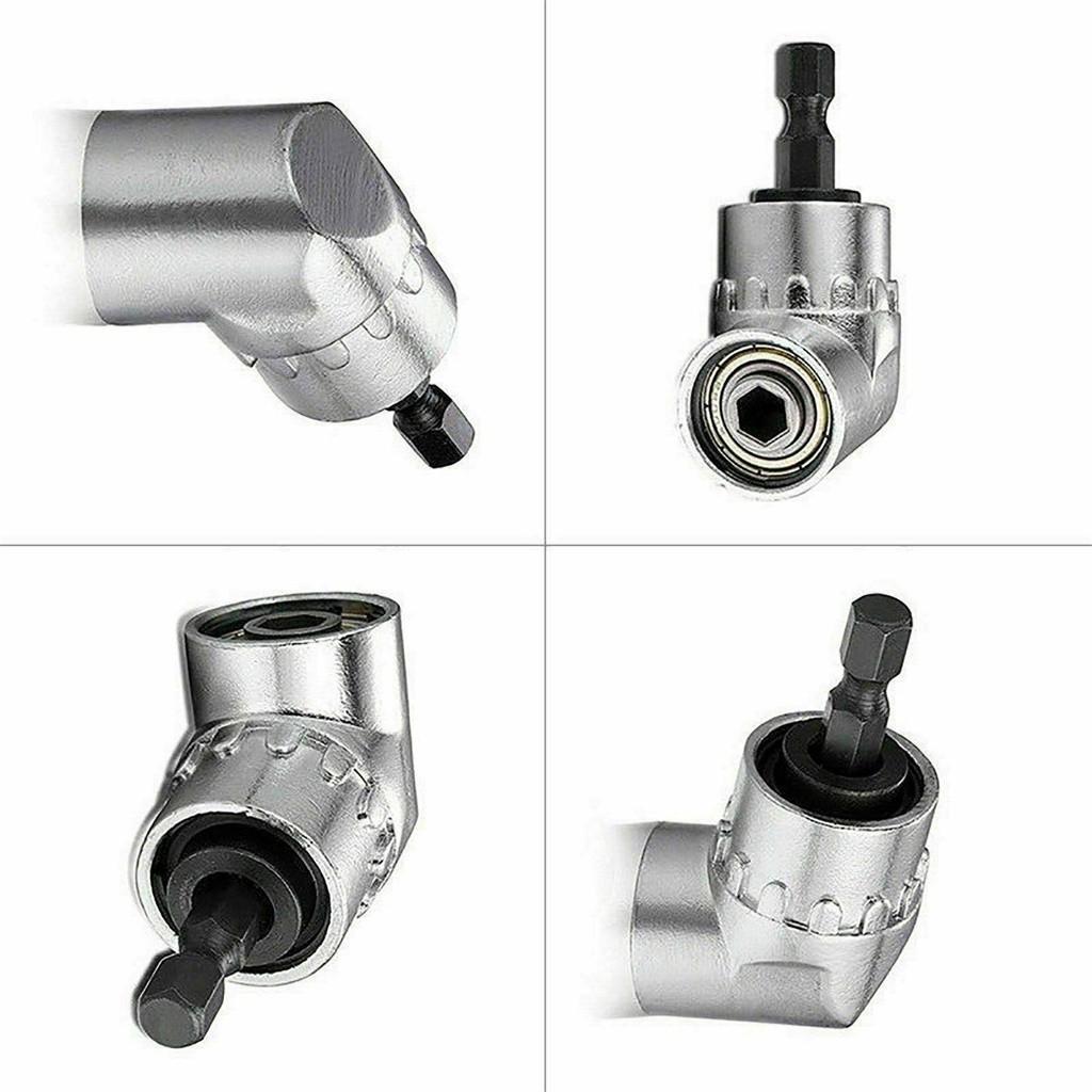 2pcs Right Angle Drill and Flexible Shaft Bits Extension Screwdriver Bit Holder. 2pcs Right Angle Drill and Flexible Shaft Bits Extension Screwdriver Bit Holder.