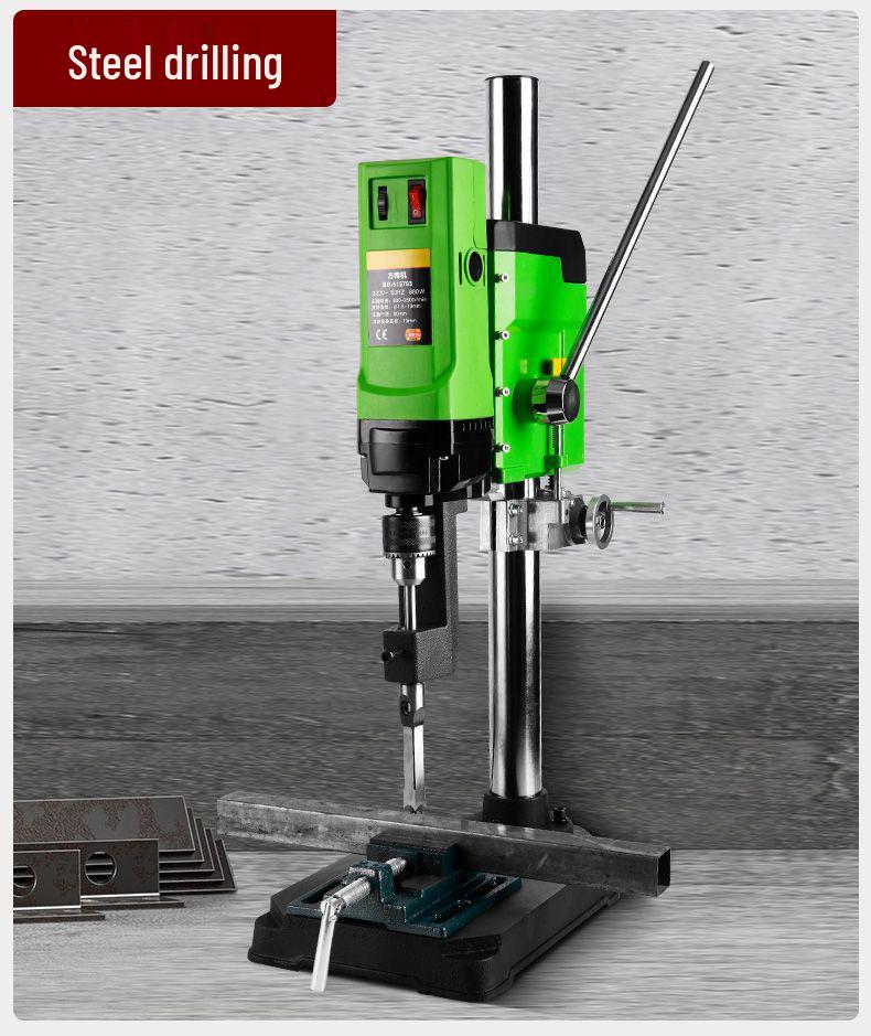 Woodworking Mortiser & Tenon Machine with Square Hole Drill Bit for Solid Wood