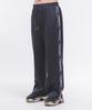 Pijikeolgameoncheu P2454 Lettering Line Jersey Pants [Black]